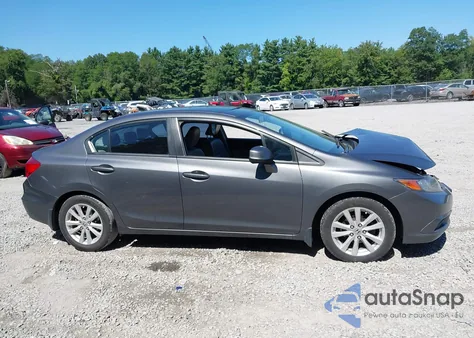 2012 Honda Civic Ex-L z USA, uszkodzony, nr VIN 2HGFB2F9XCH575830